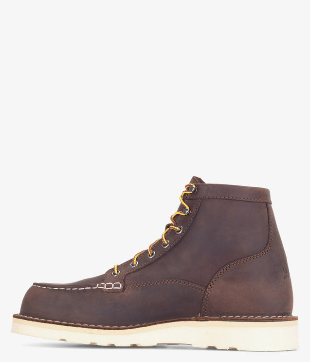 Danner Bull Run Moc Toe 6" Wedge Boot - Tobacco