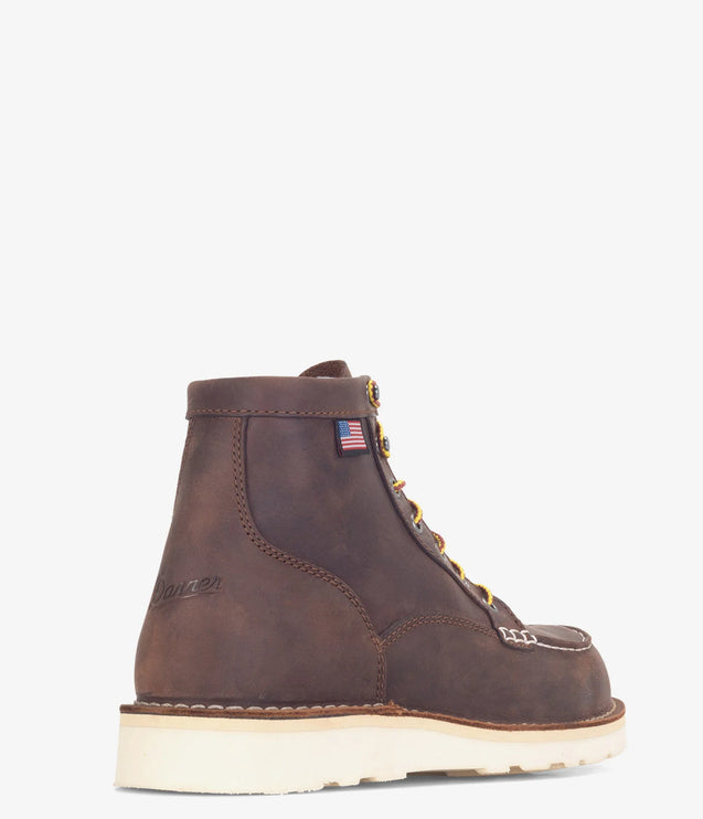 Danner Bull Run Moc Toe 6" Wedge Boot - Tobacco