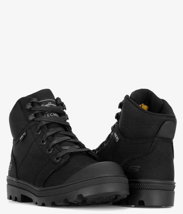 Skechers Work Rotund Darragh Steel Toe Boot - Black