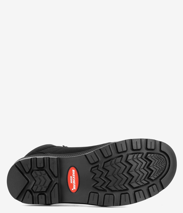 Skechers Work Rotund Darragh Steel Toe Boot - Black
