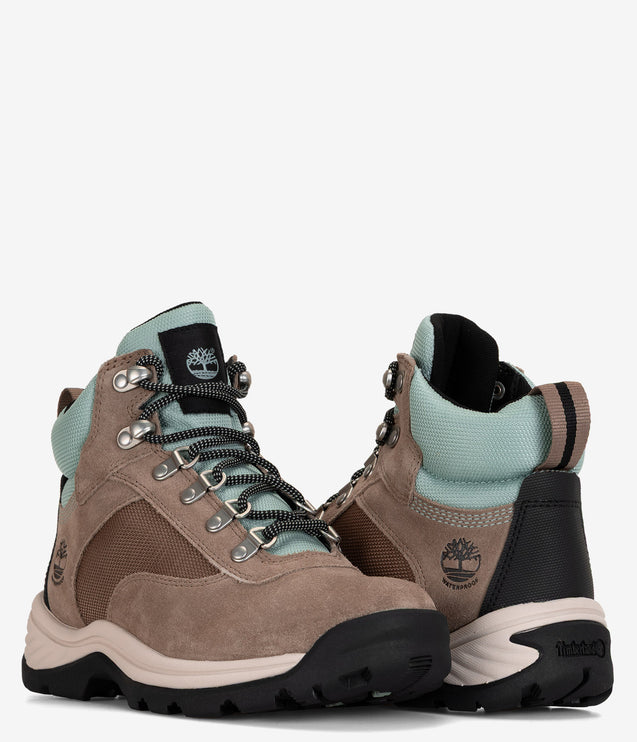 Timberland White Ledge Waterproof Hiking Boot - Taupe/Grey