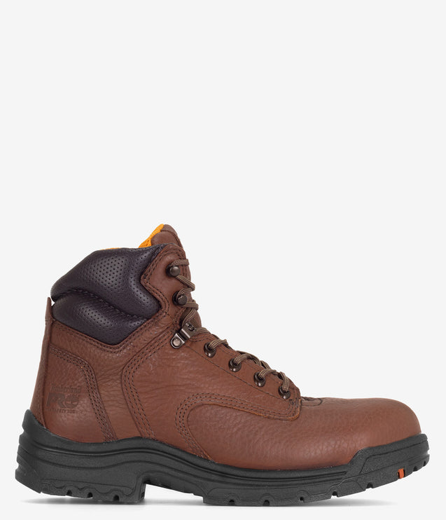 Timberland PRO Titan 6" Alloy Safety Toe Work Boot - Coffee