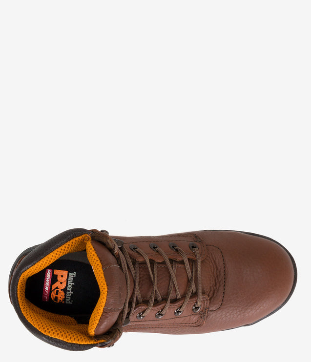 Timberland PRO Titan 6" Alloy Safety Toe Work Boot - Coffee