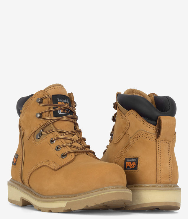 Timberland PRO Pit Boss 6" Safety Toe Boot - Wheat
