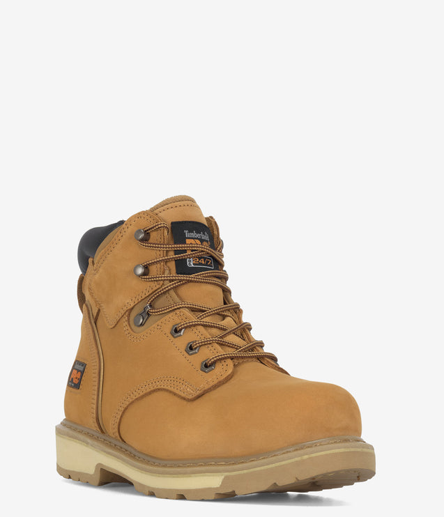 Timberland PRO Pit Boss 6" Safety Toe Boot - Wheat