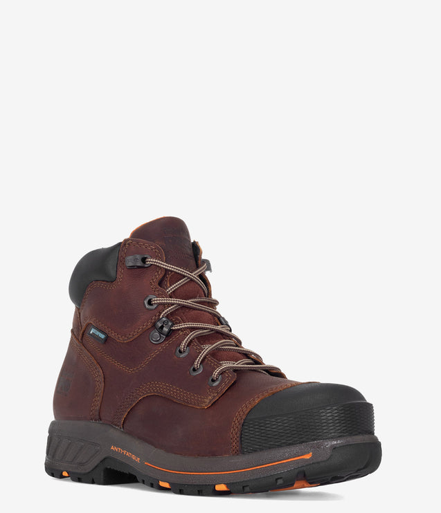 Timberland PRO Helix HD 6" Composite Safety Toe Waterproof Work Boot - Brown