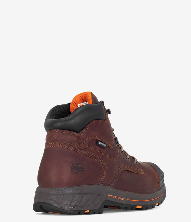 Timberland PRO Helix HD 6" Composite Safety Toe Waterproof Work Boot - Brown