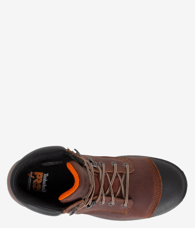 Timberland PRO Helix HD 6" Composite Safety Toe Waterproof Work Boot - Brown