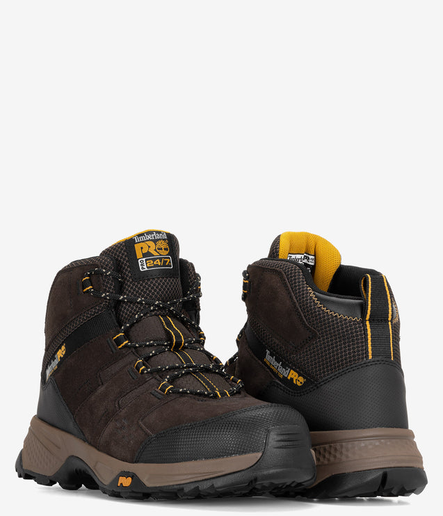 Timberland PRO Switchback LT Steel Toe SD10 Work Boot - Brown/Yellow