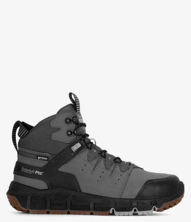 Timberland PRO Tempe 6" Waterproof Alloy Toe Work Boot - Grey