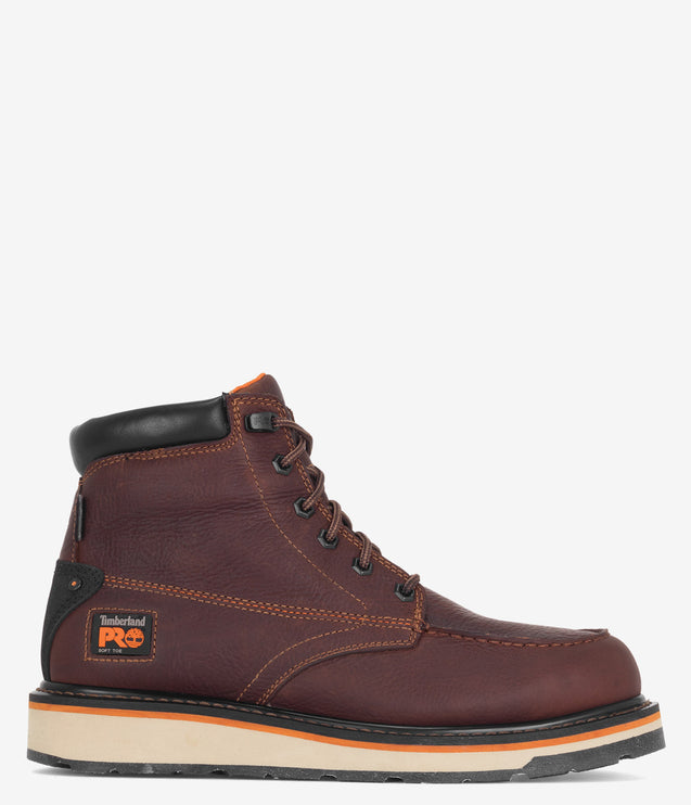 Timberland PRO Gridworks Waterproof Soft Toe Boot - Brown