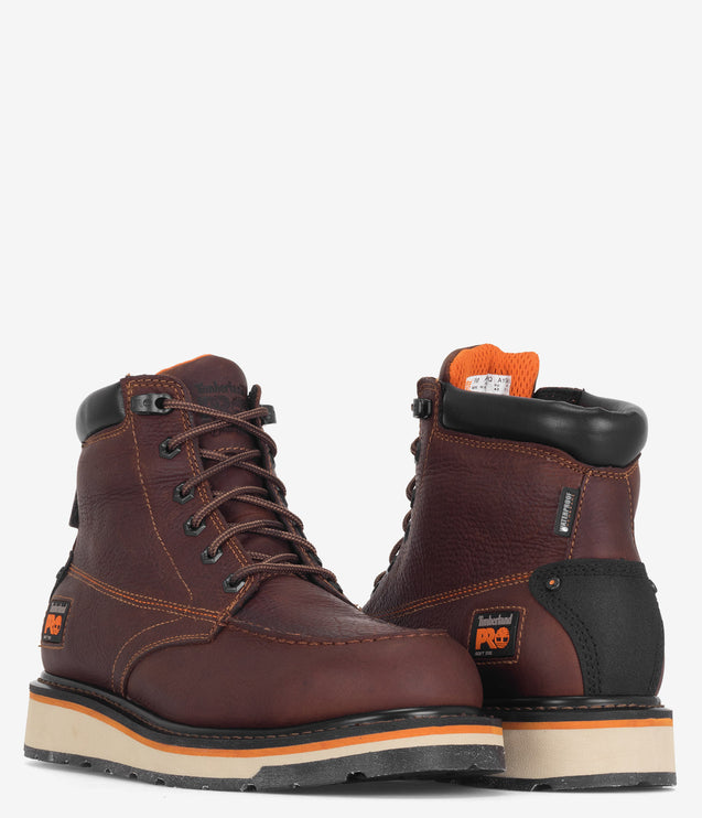 Timberland PRO Gridworks Waterproof Soft Toe Boot - Brown