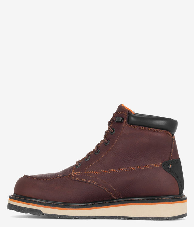 Timberland PRO Gridworks Waterproof Soft Toe Boot - Brown