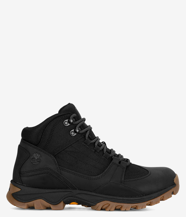 Timberland Mt. Maddsen Mid Lace-Up Hiking Boot - Black