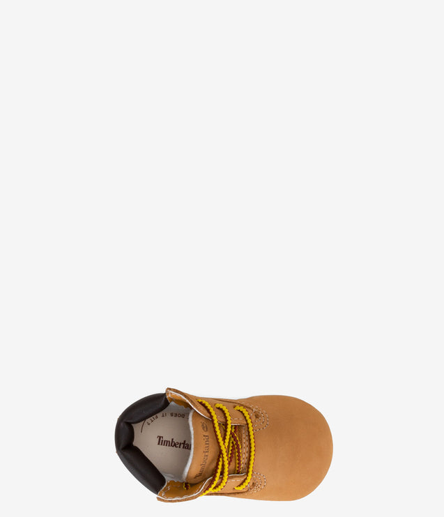Timberland Infant Crib Bootie With Hat Set - Wheat