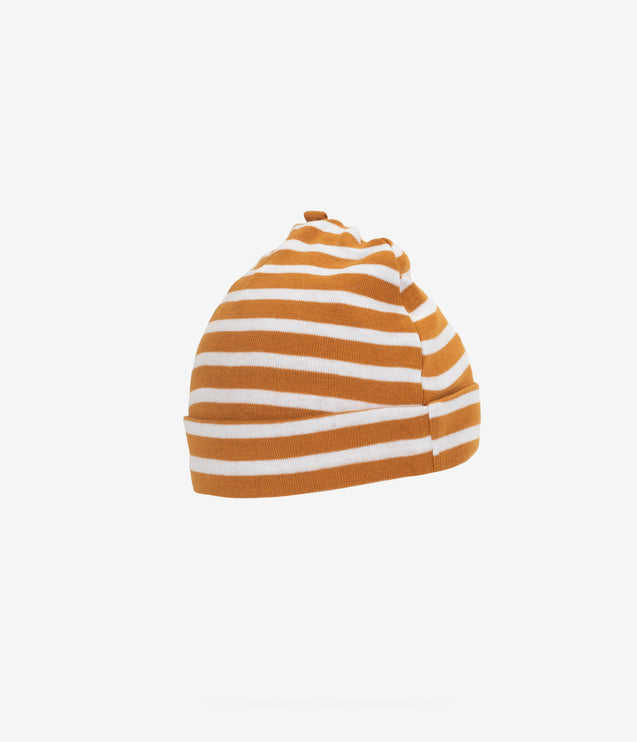 Timberland Infant Crib Bootie With Hat Set - Wheat