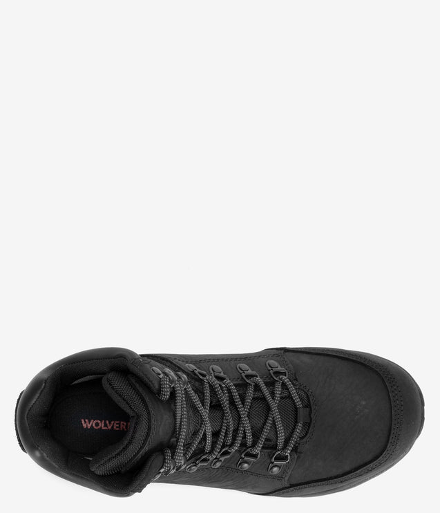 Wolverine Grayson Safety Toe Waterproof Boot - Black