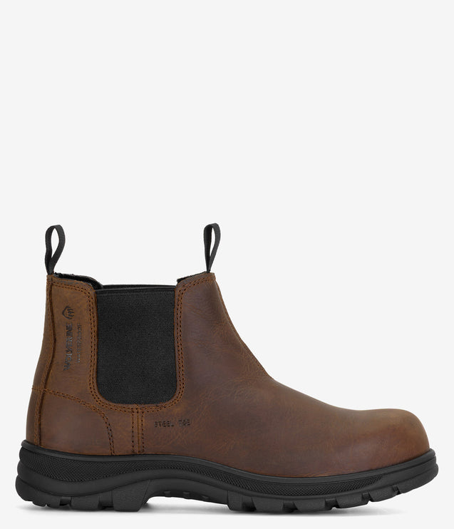 Wolverine Carlsbad Steel Toe Slip-On Work Romeo - Brown