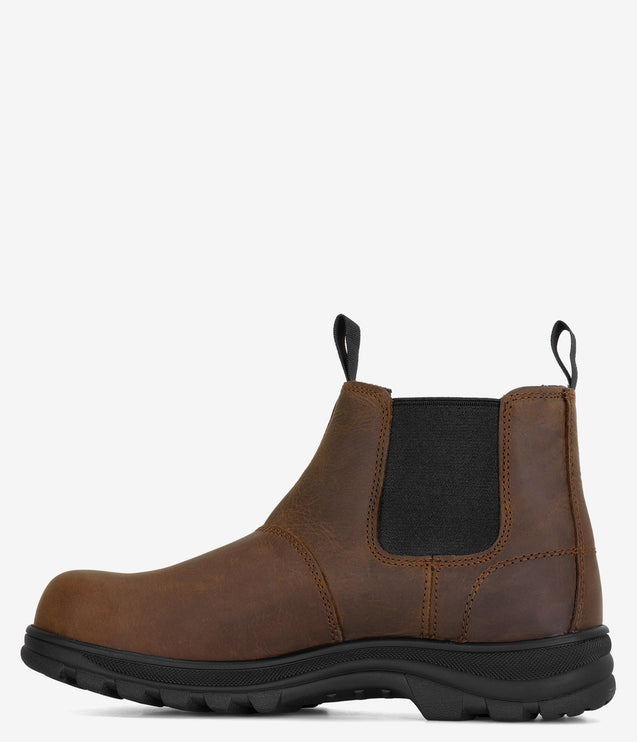 Wolverine Carlsbad Steel Toe Slip-On Work Romeo - Brown