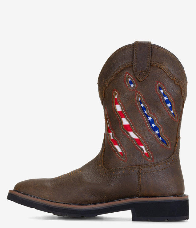 Wolverine Rancher Claw Wellington - Brown
