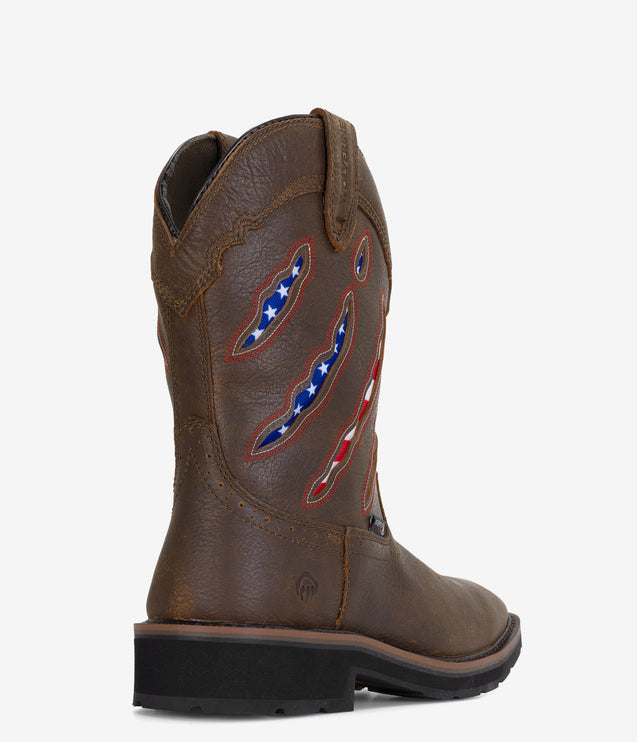 Wolverine Rancher Claw Wellington - Brown