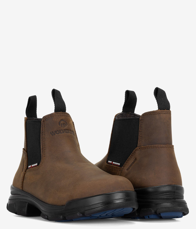 Wolverine DuraShocks SR Icon Romeo Work Boot - Brown