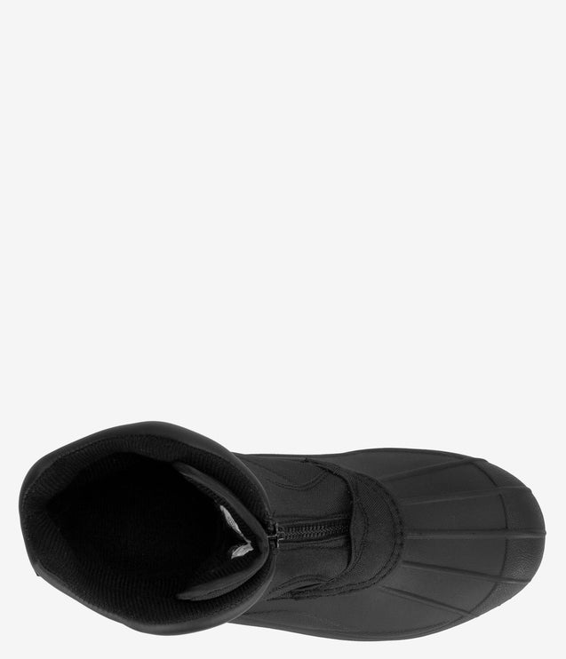 Winter Tecs Nylon Zipper Winter Boot - Black