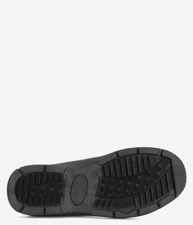 Winter Tecs Nylon Zipper Winter Boot - Black