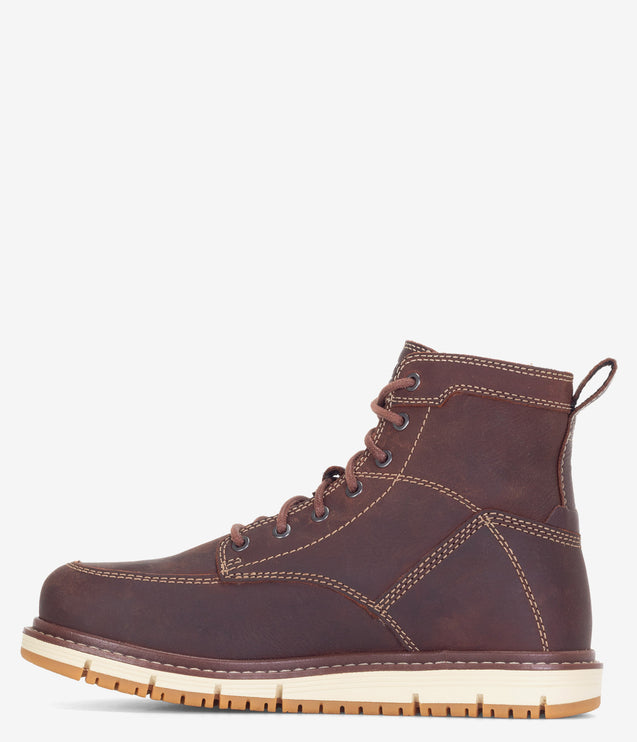 KEEN Utility San Jose 6" Aluminum Safety Toe Wedge Boot - Gingerbread