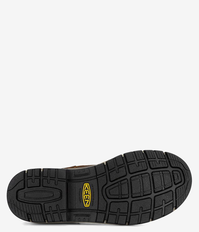 KEEN Utility San Jose 6" Aluminum Toe WP 90° Heel Boot - Bison