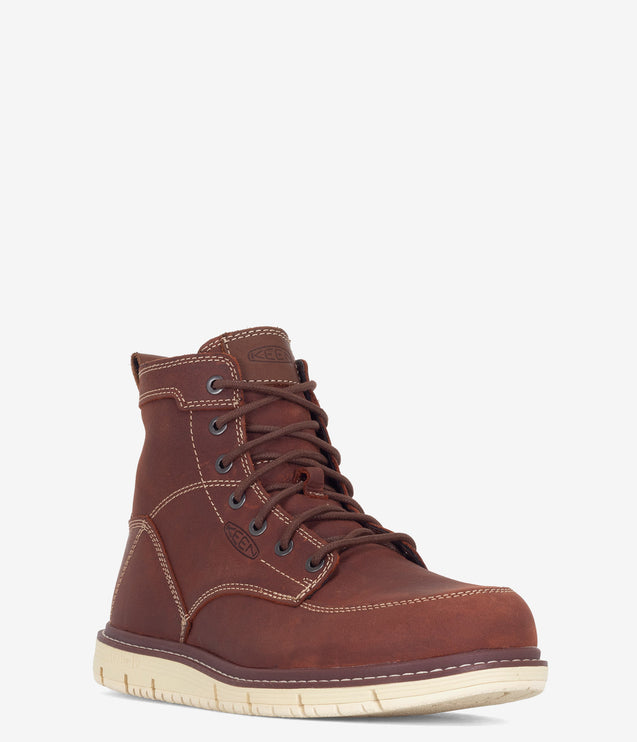 KEEN Utility San Jose 6" Soft Toe Boot - Gingerbread