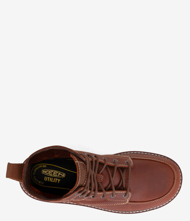 KEEN Utility San Jose 6" Soft Toe Boot - Gingerbread
