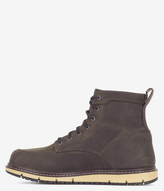 KEEN Utility San Jose 6" Waterproof Work Boot - Cascade Brown/Black