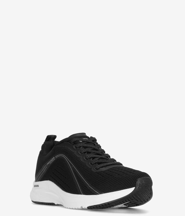 Pegada Sport Elev Knit Athletic Shoe - Black