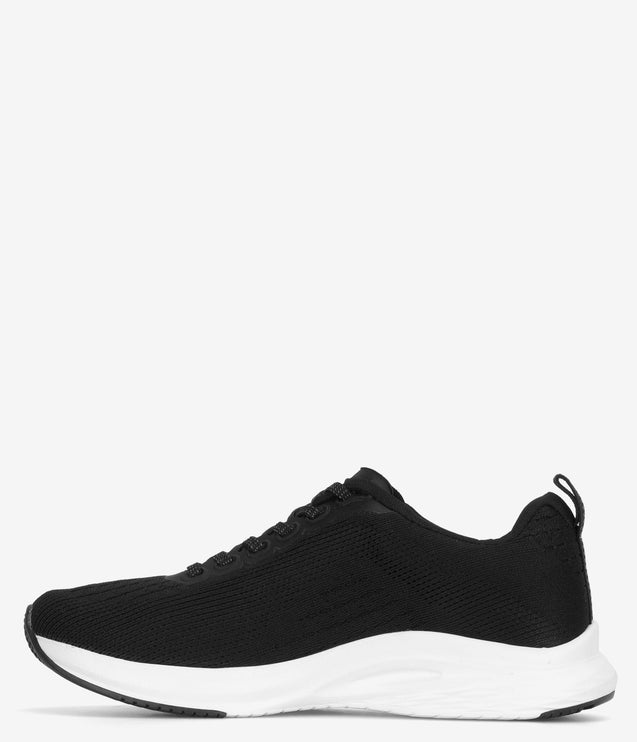 Pegada Sport Elev Knit Athletic Shoe - Black