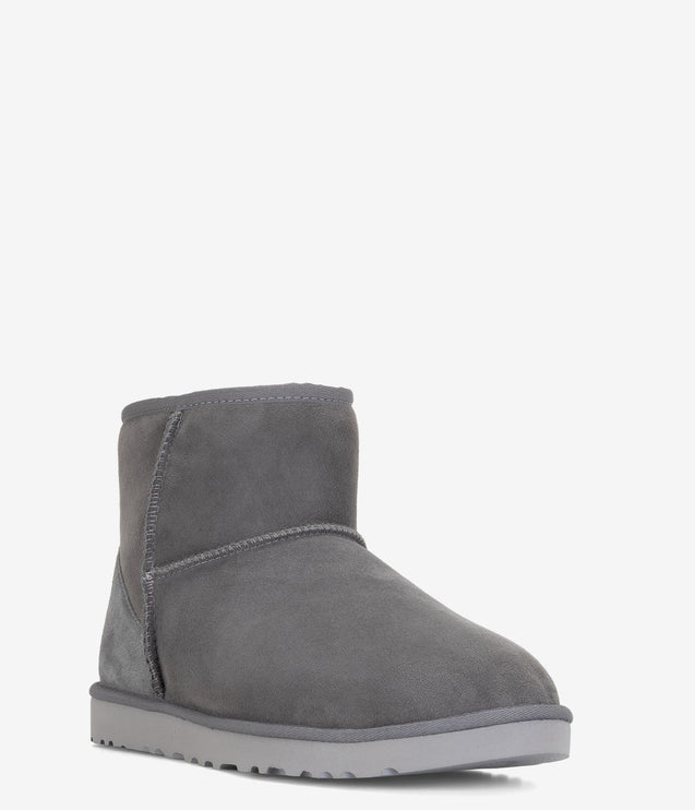 UGG Classic Mini Sheepskin Boot - Dark Grey