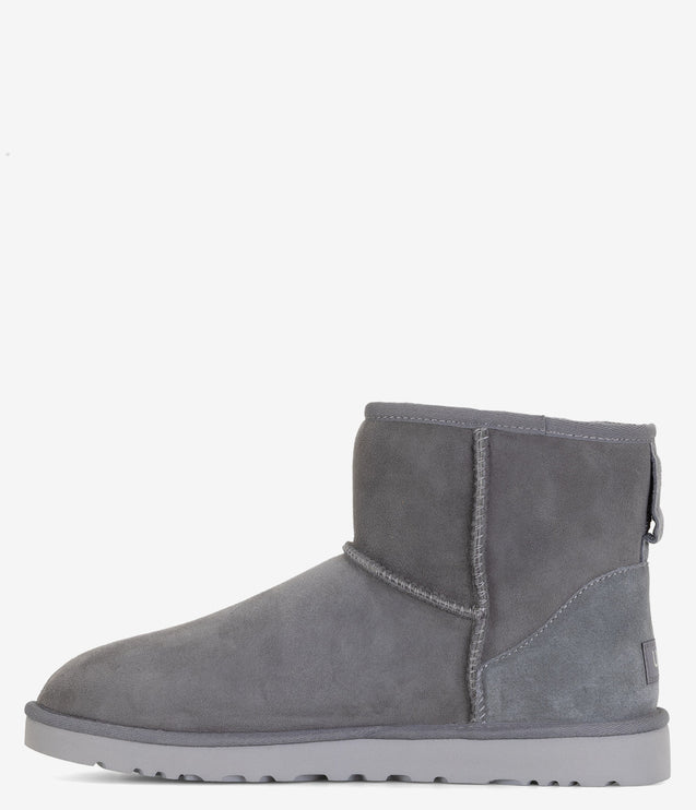 UGG Classic Mini Sheepskin Boot - Dark Grey