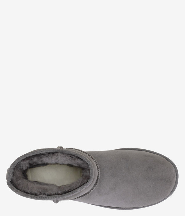 UGG Classic Mini Sheepskin Boot - Dark Grey