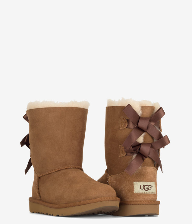 UGG Toddlers Bailey Bow II Boot - Chestnut