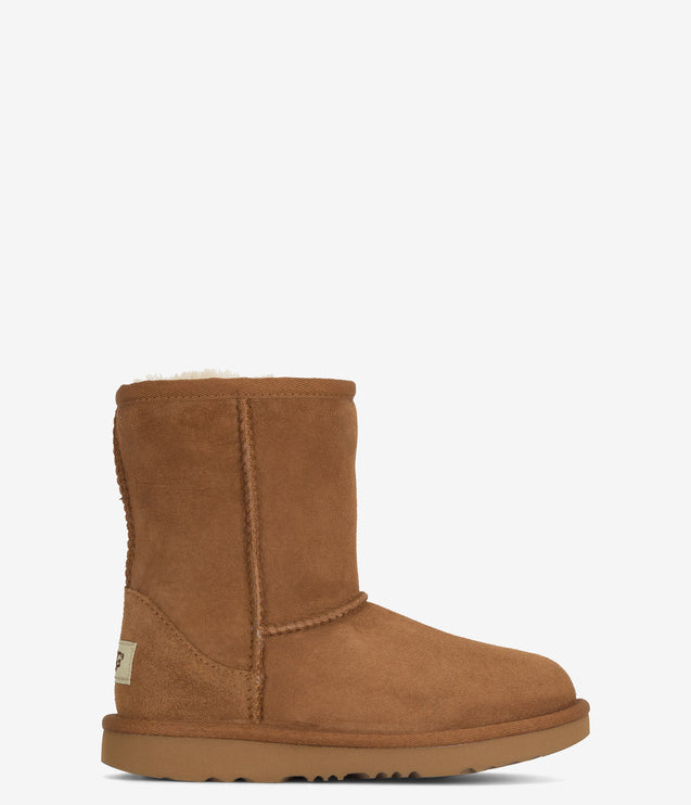 UGG Toddlers Classic Short II Sheepskin Boot - Chestnut