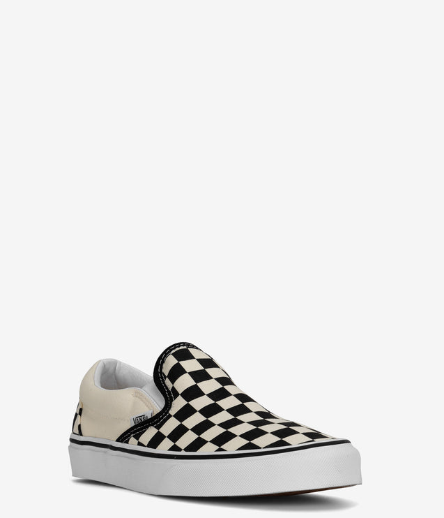 Vans Classic Slip-On Checkerboard Shoe - Black/White Checkerboard