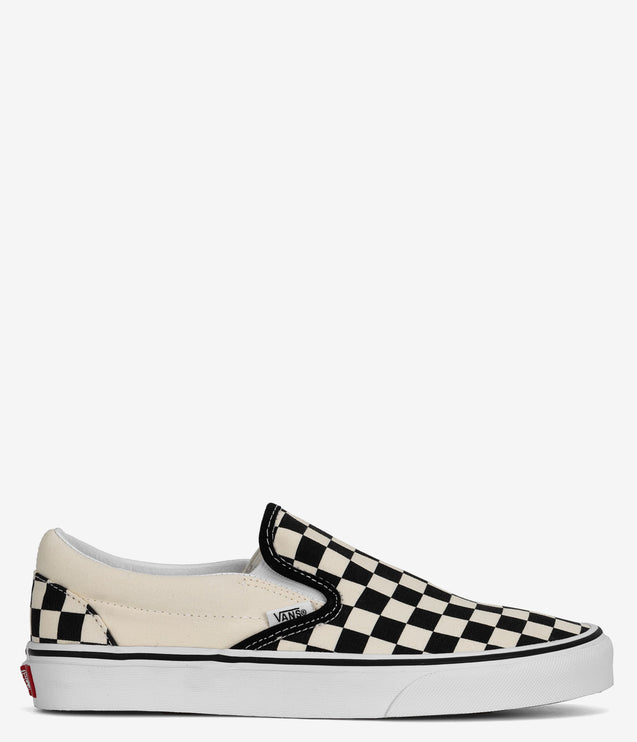 Vans Classic Slip-On Checkerboard Shoe - Black/White Checkerboard