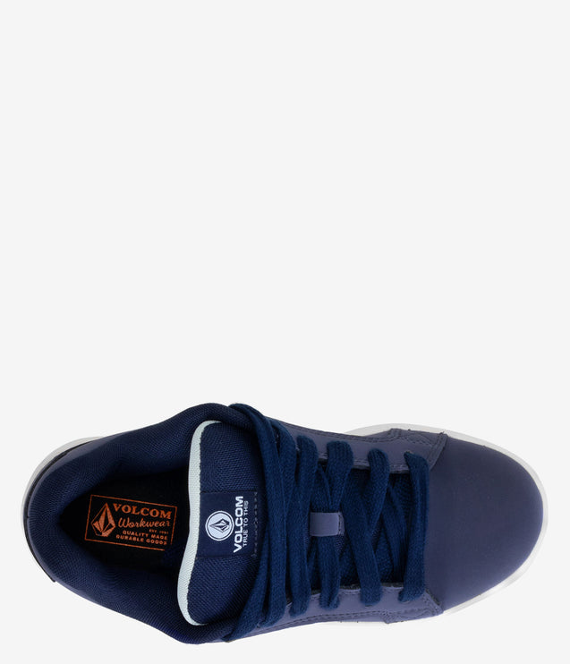 Volcom Stone Composite Toe Street Safety Shoe - Navy/Celestial Blue
