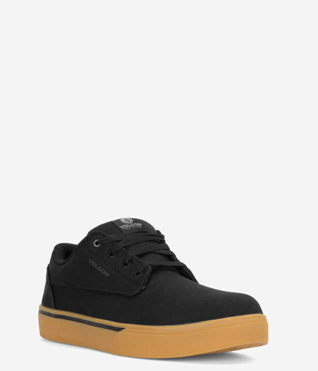 Volcom True Composite Toe SD Safety Shoe - Black/Gum