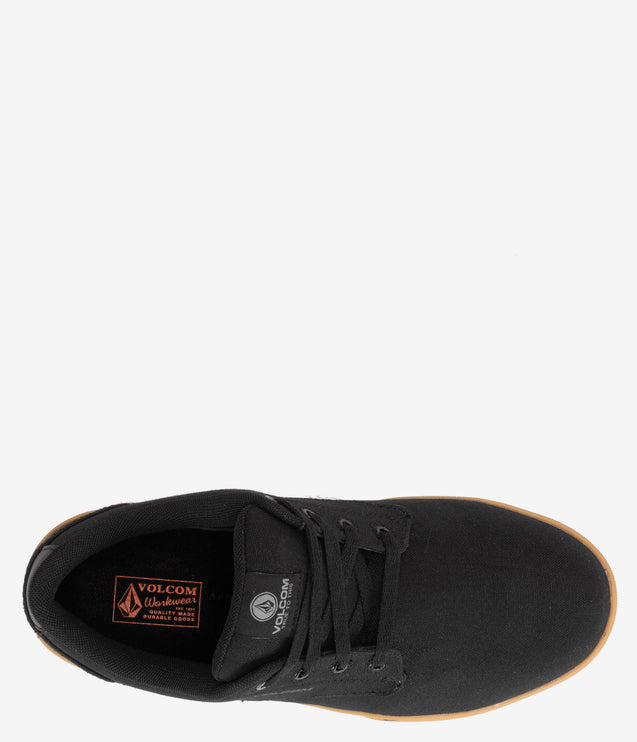 Volcom True Composite Toe SD Safety Shoe - Black/Gum