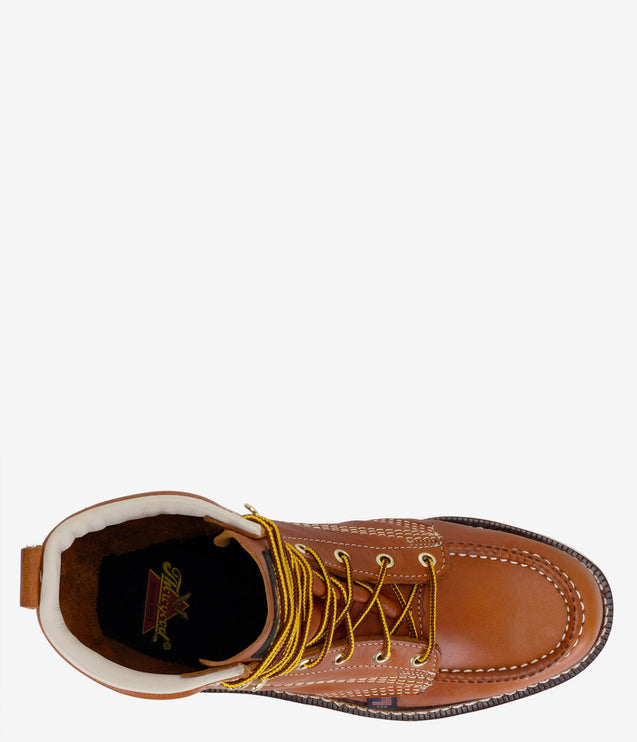 Thorogood American Heritage 8" Moc Toe Work Boot - Tobacco