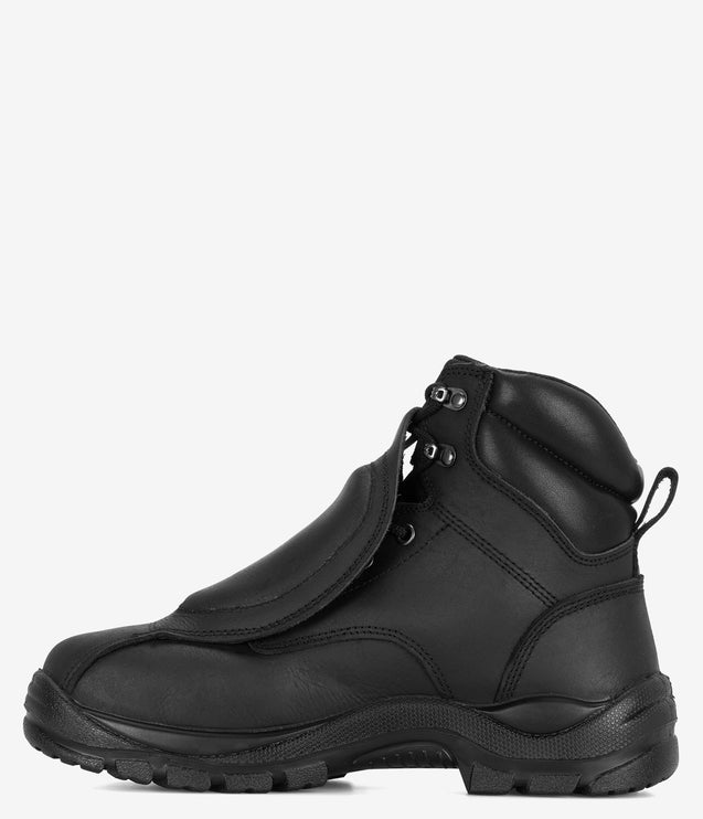 Work Zone 6" Steel Toe Met Guard Work Boot - Black
