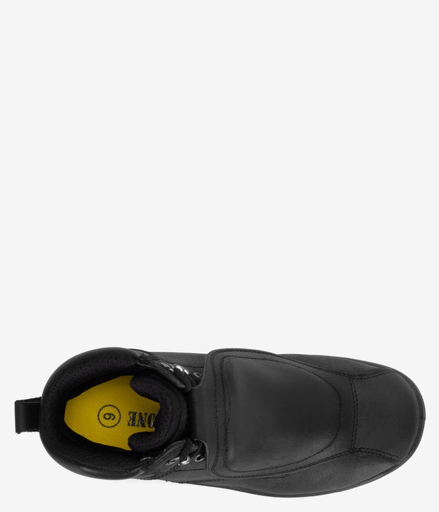 Work Zone 6" Steel Toe Met Guard Work Boot - Black