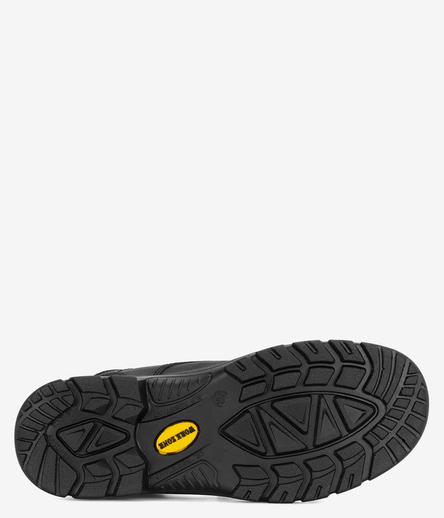 Work Zone 6" Steel Toe Met Guard Work Boot - Black