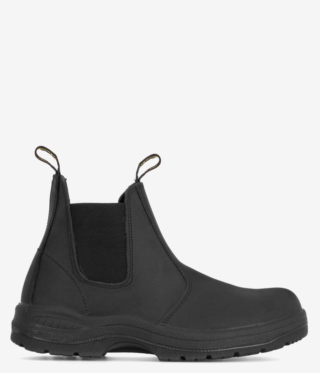 Work Zone 6" Chelsea Safety Toe Boot - Black